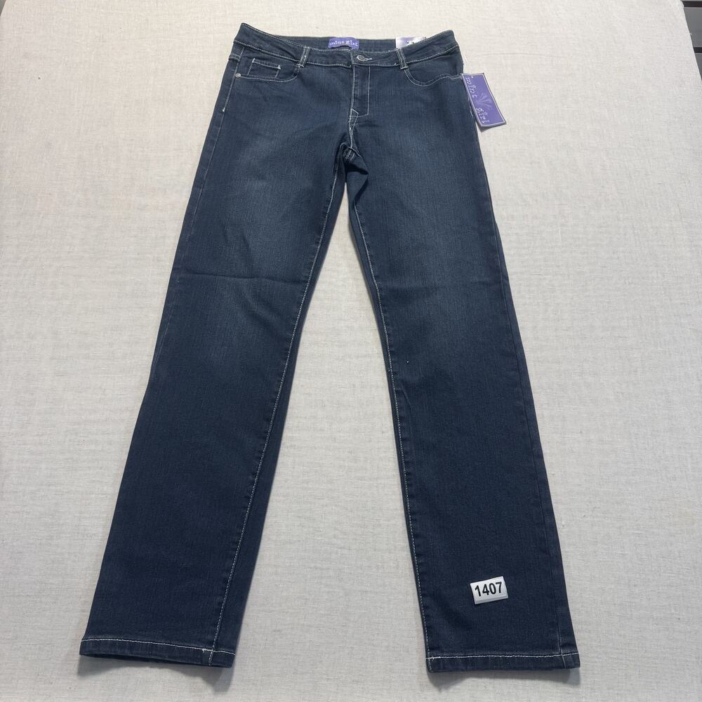 Mint‎ Girl Straight Denim Jeans Girls Sz 16 Blue Brand New